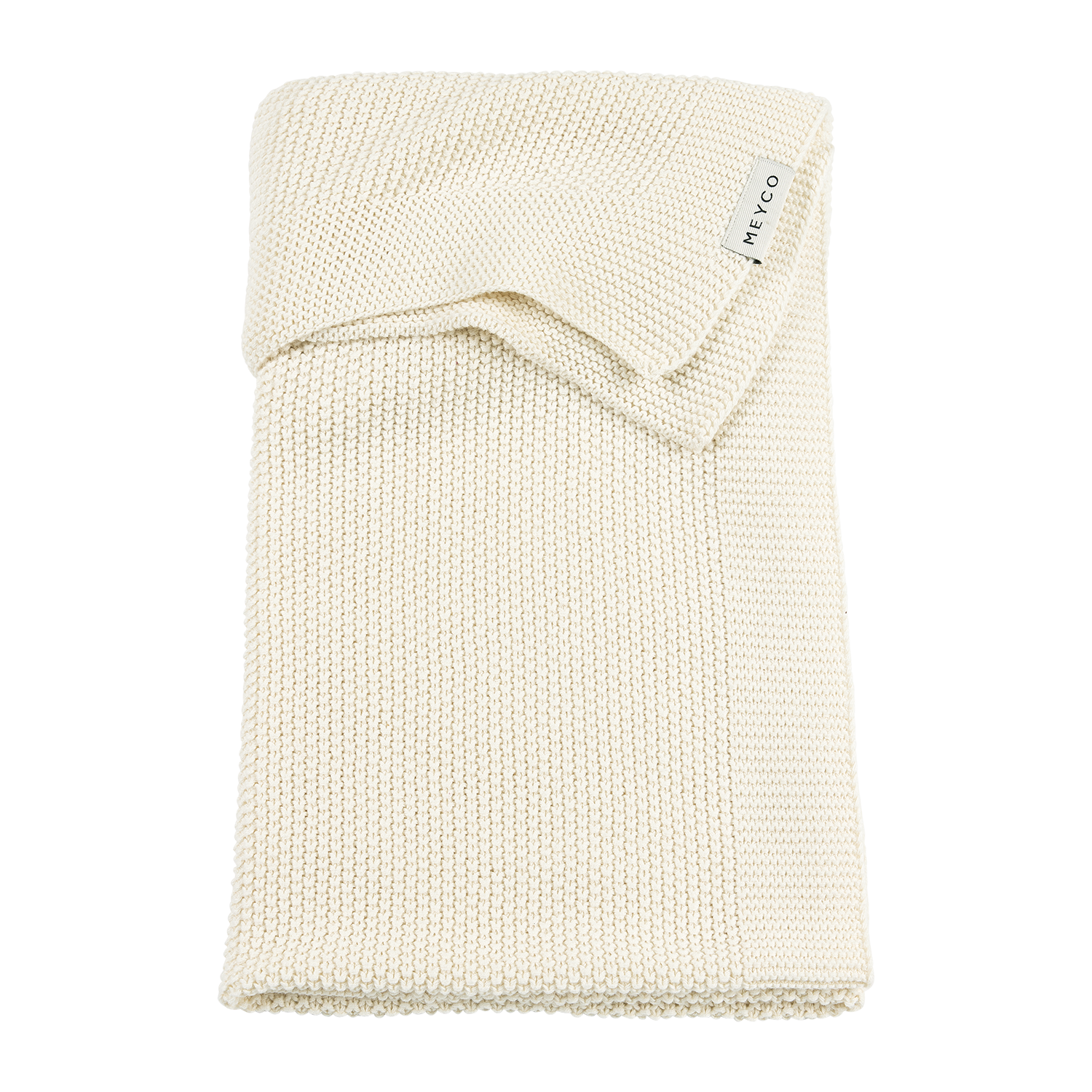 Wiegdeken gebreid reliëf