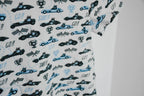 T-shirt auto blauw