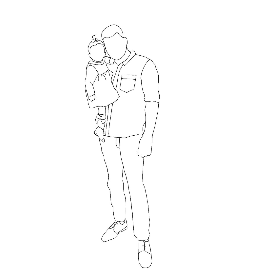 Trui met lijntekening