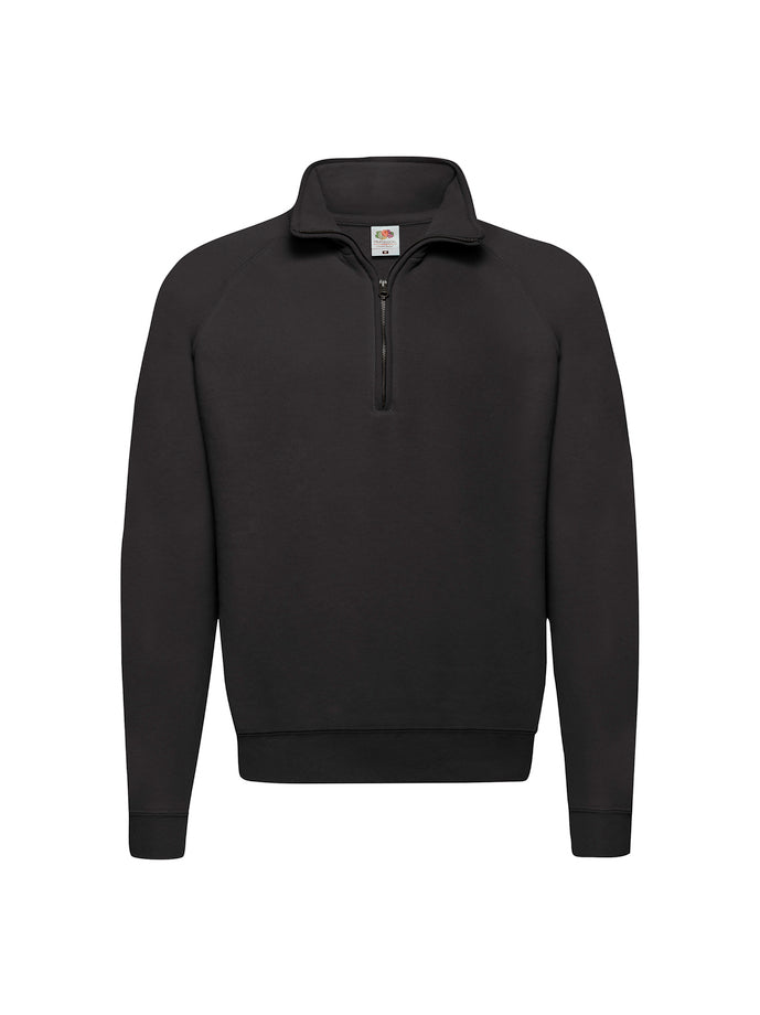 Classic Zip neck sweater | Fruit of the loom