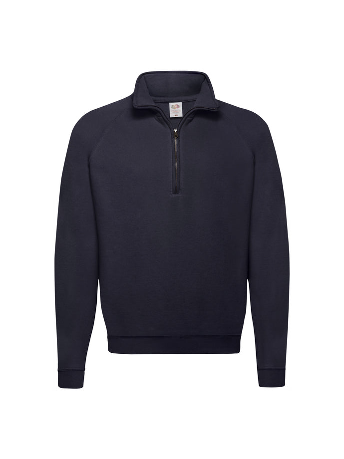 Classic Zip neck sweater | Fruit of the loom
