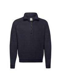 Classic Zip neck sweater | Fruit of the loom