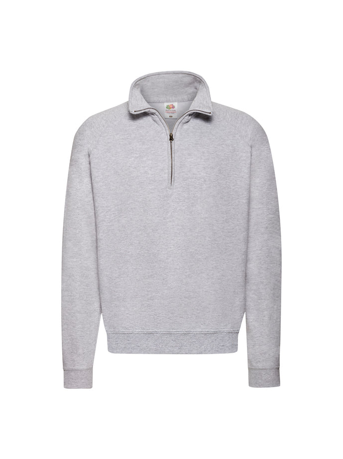 Classic Zip neck sweater | Fruit of the loom