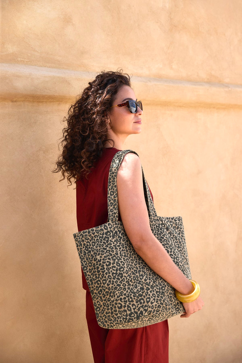 Shopper luipaardprint