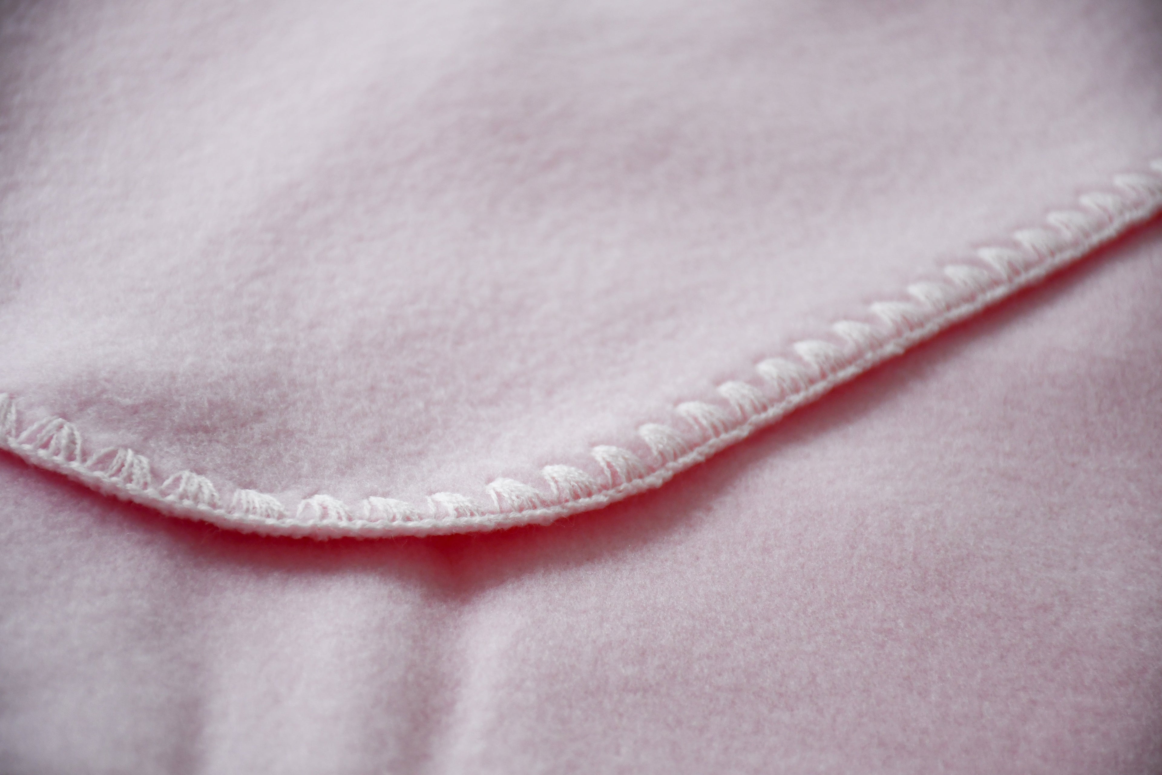Fleece deken roze