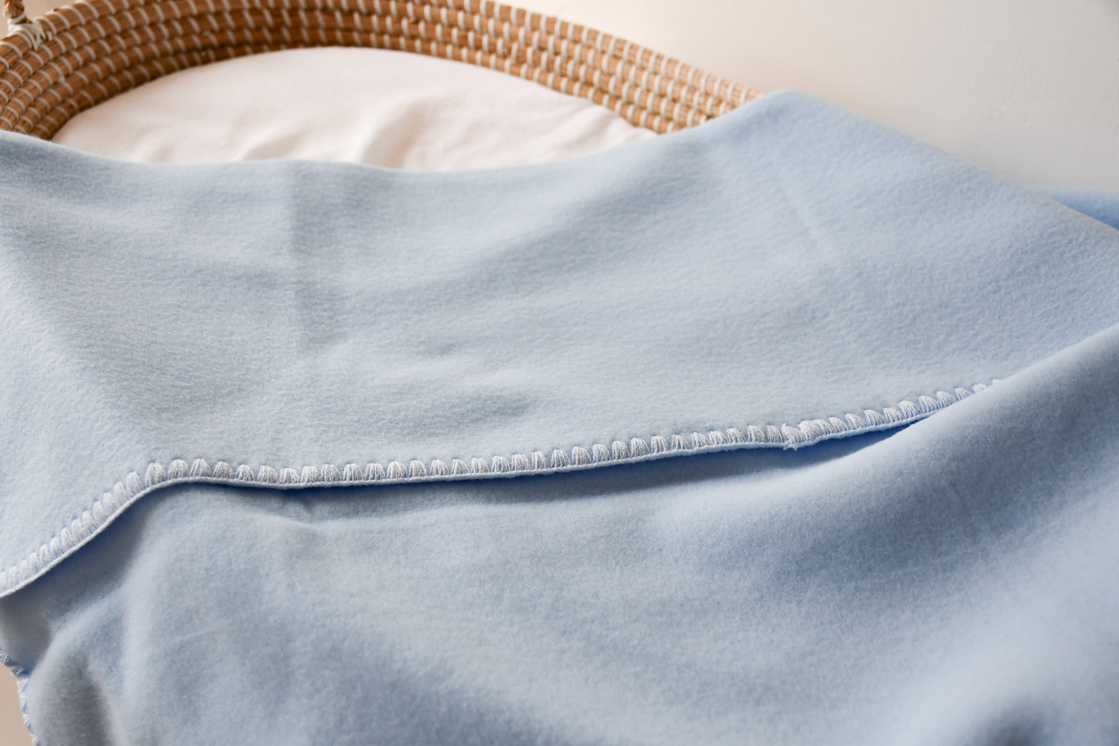 Fleece deken- blauw