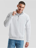 Classic Zip neck sweater | Fruit of the loom