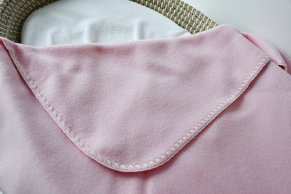 Fleece deken roze