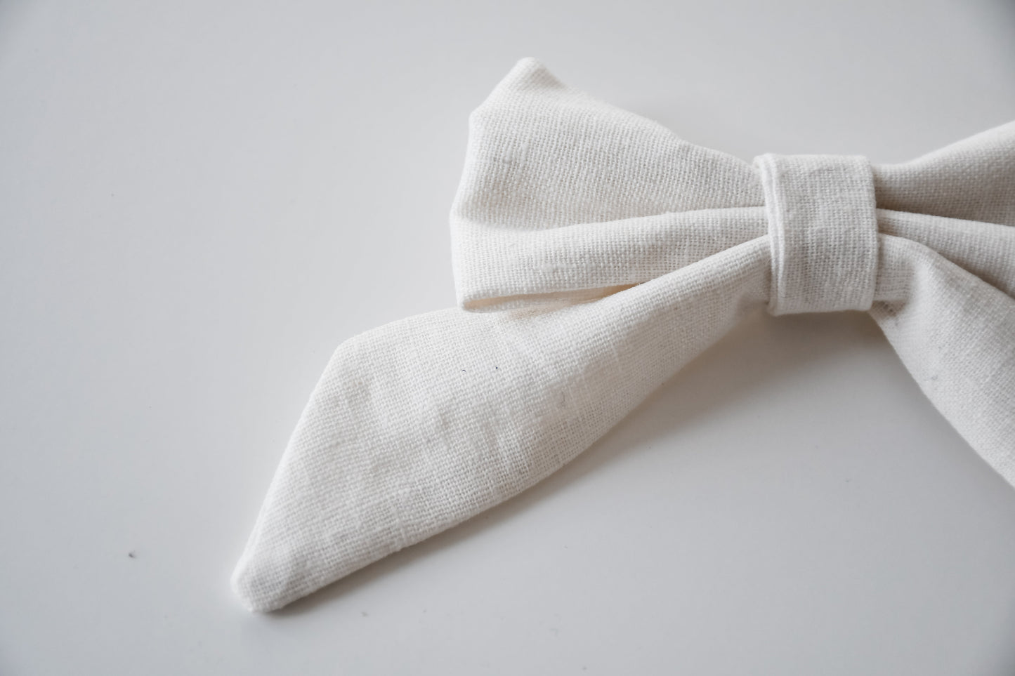 Haarstrik - linnen wit