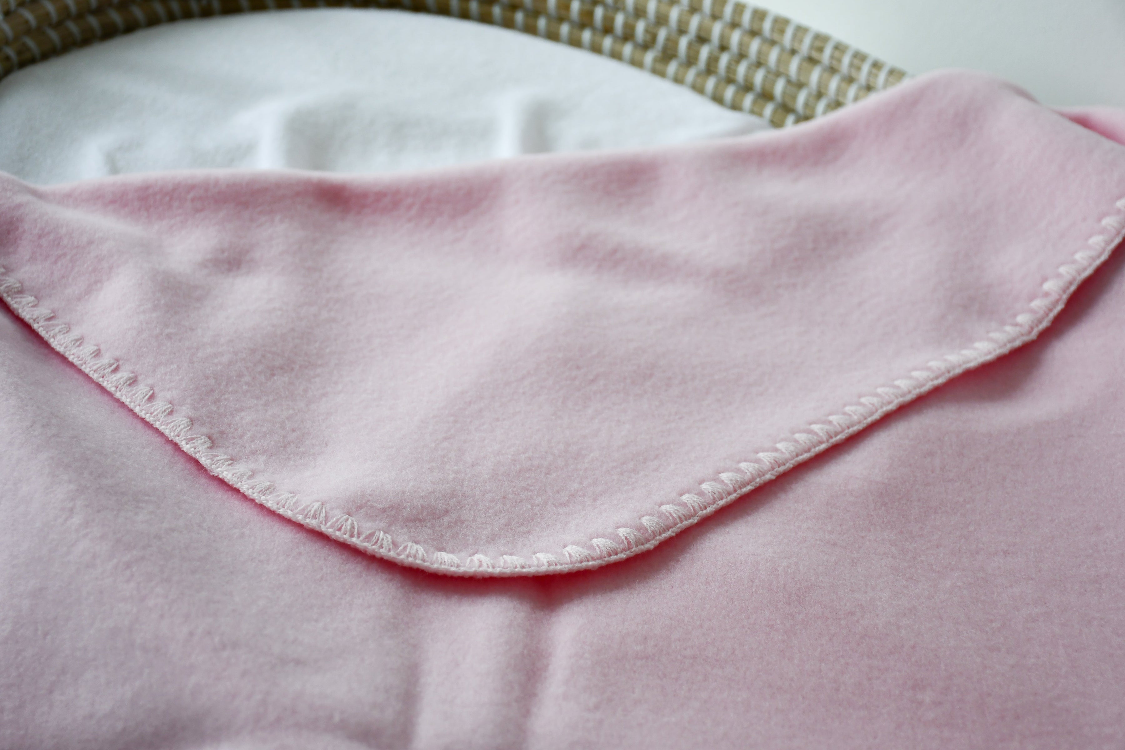 Fleece deken roze