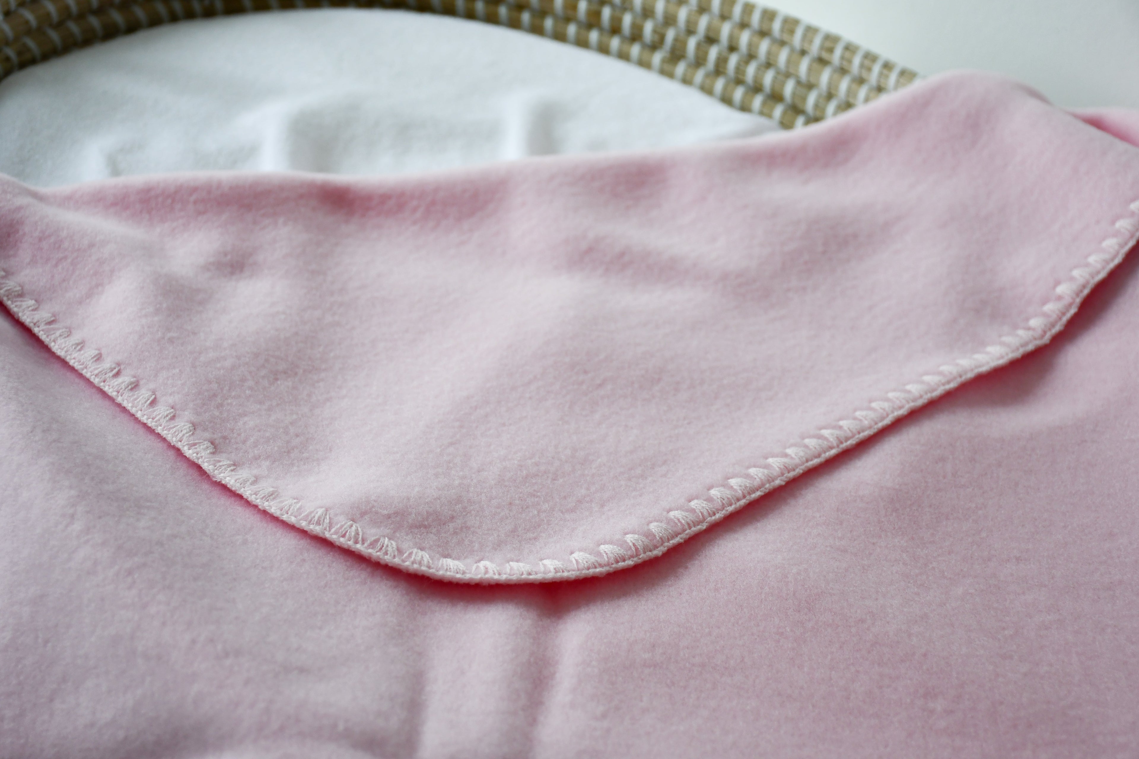 Fleece deken roze