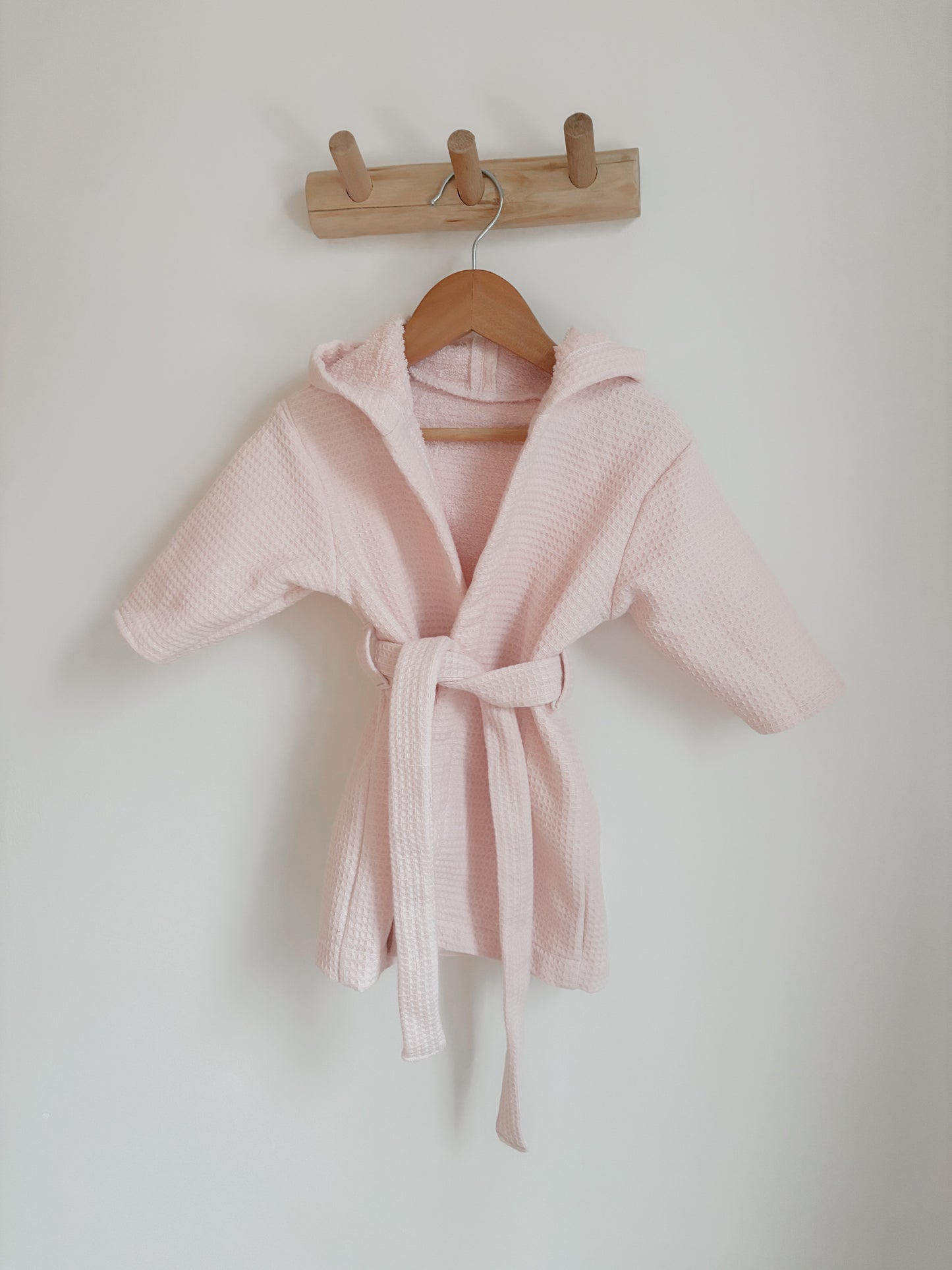 Badjas wafel | roze