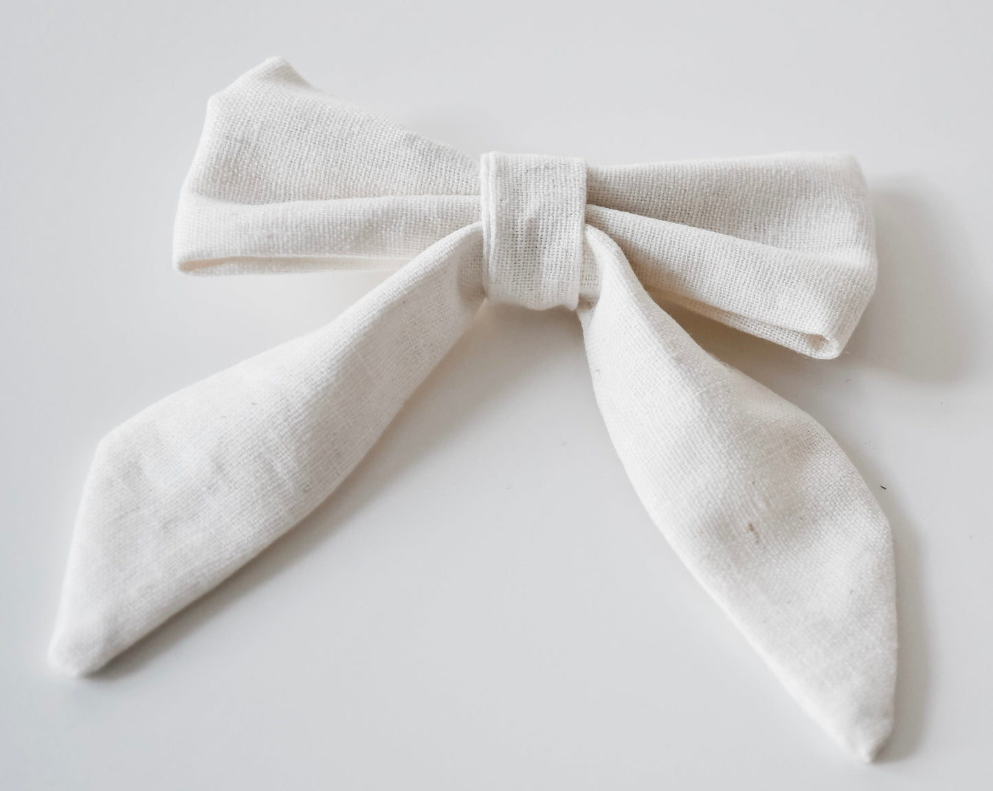 Haarstrik - linnen wit