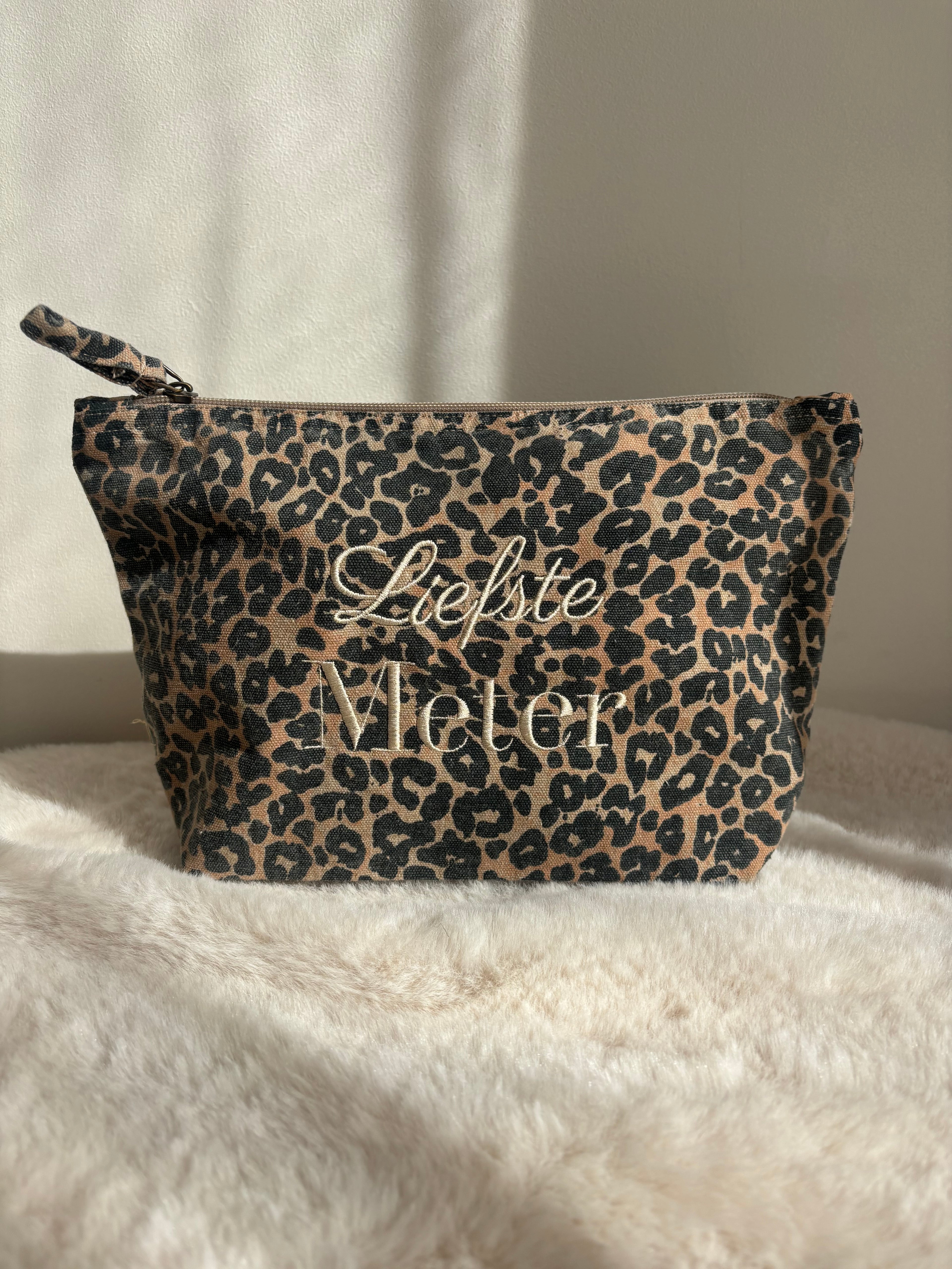 Toilettas luipaardprint