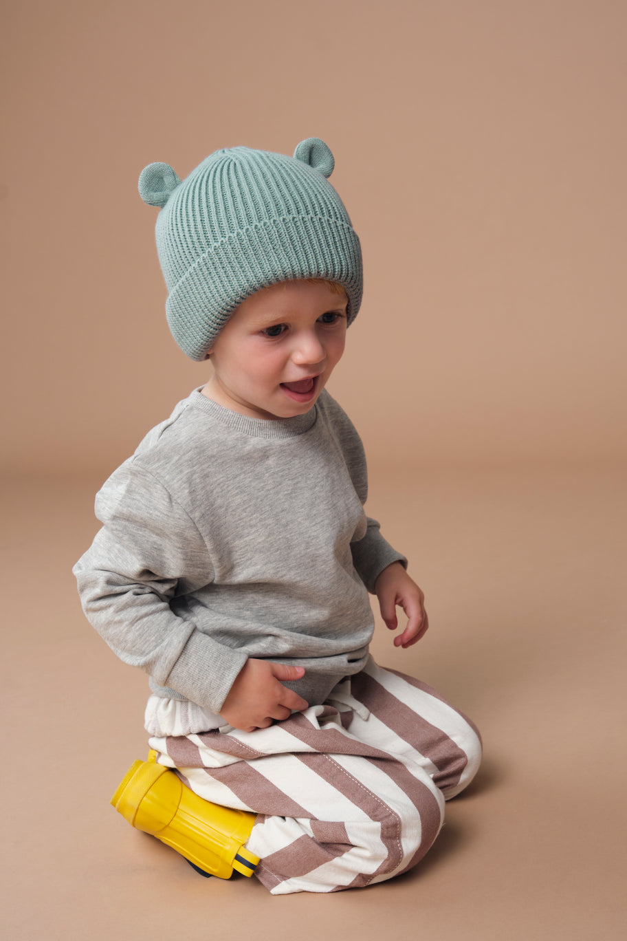 Muts met berenoortjes