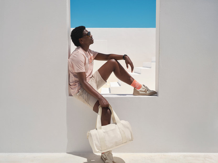 Canvas duffel tas