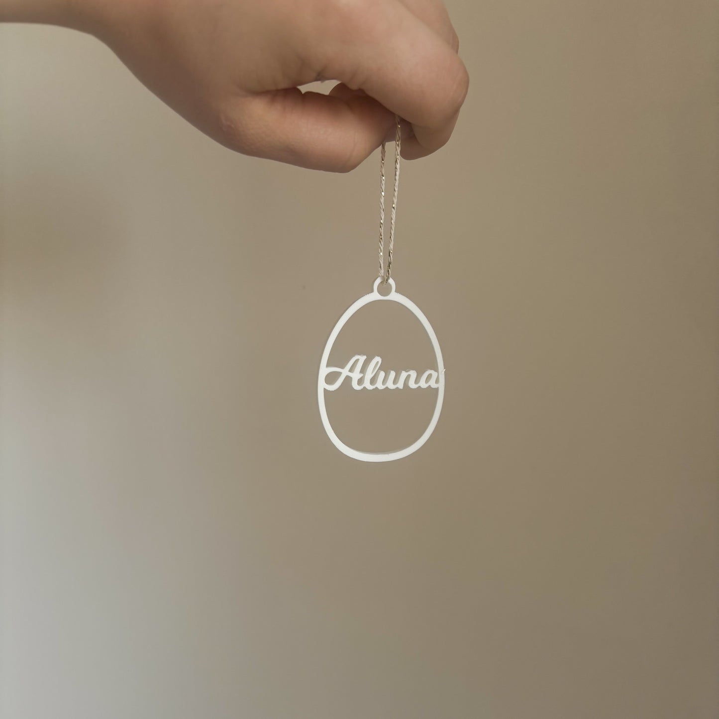 Paashanger | ei met naam