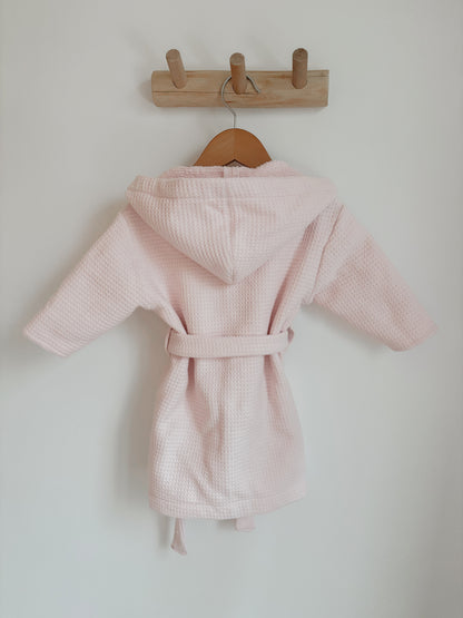 Badjas wafel | roze