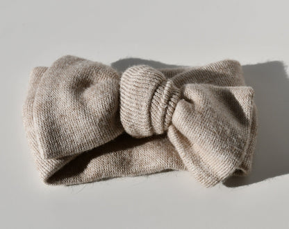 Haarband - knit bruin