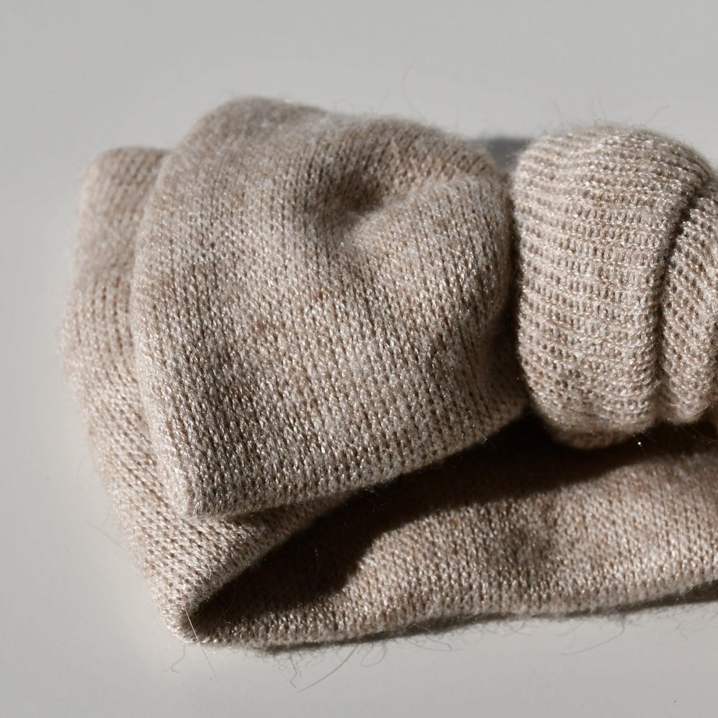 Haarband - knit bruin