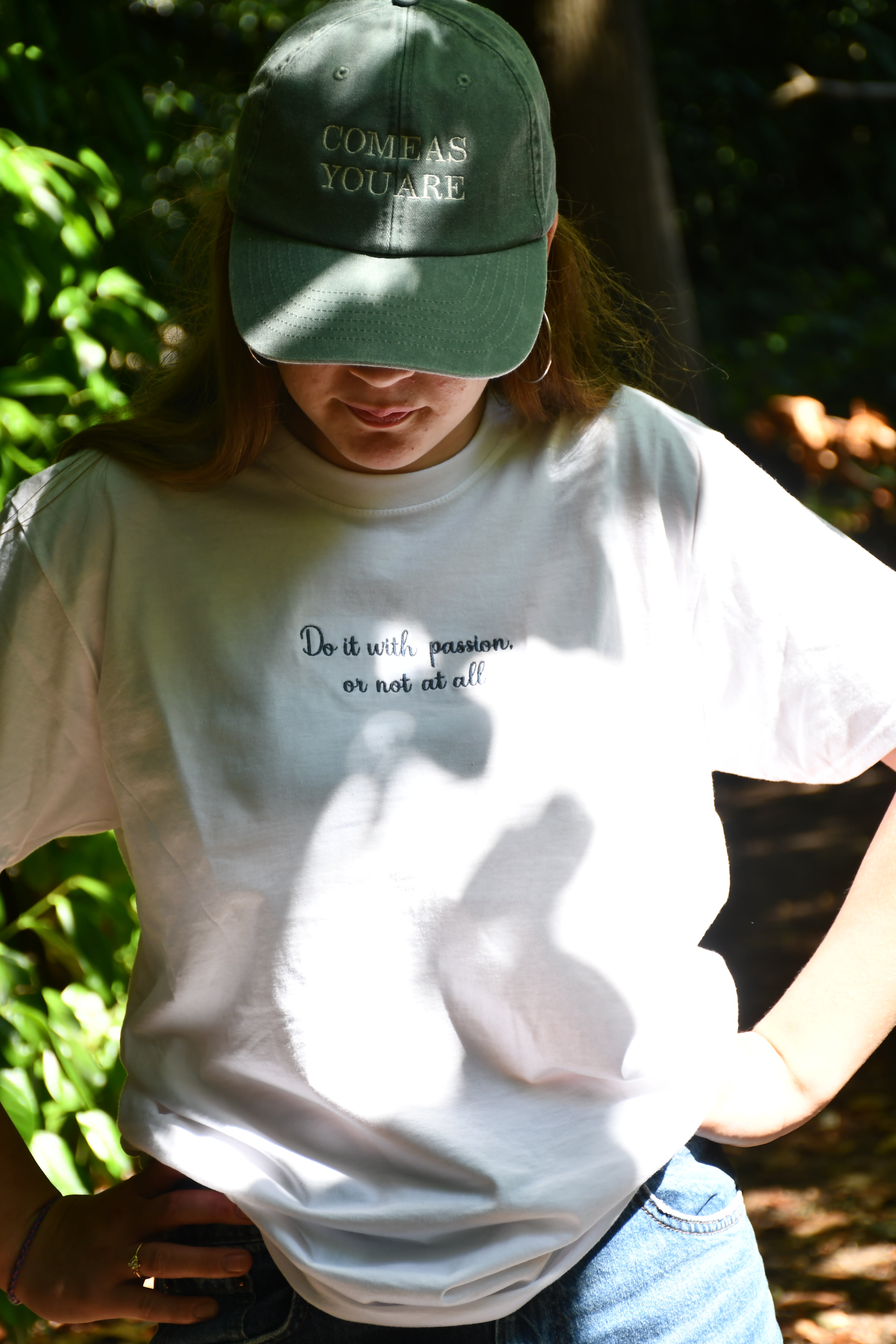 T-shirt met tekst