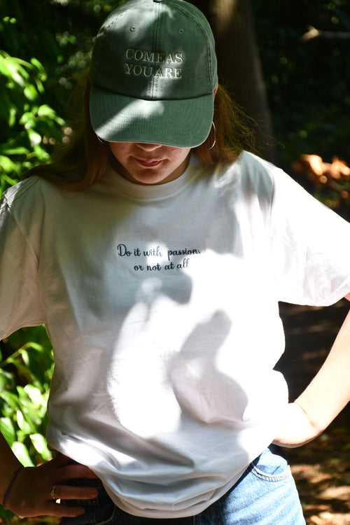 T-shirt met tekst