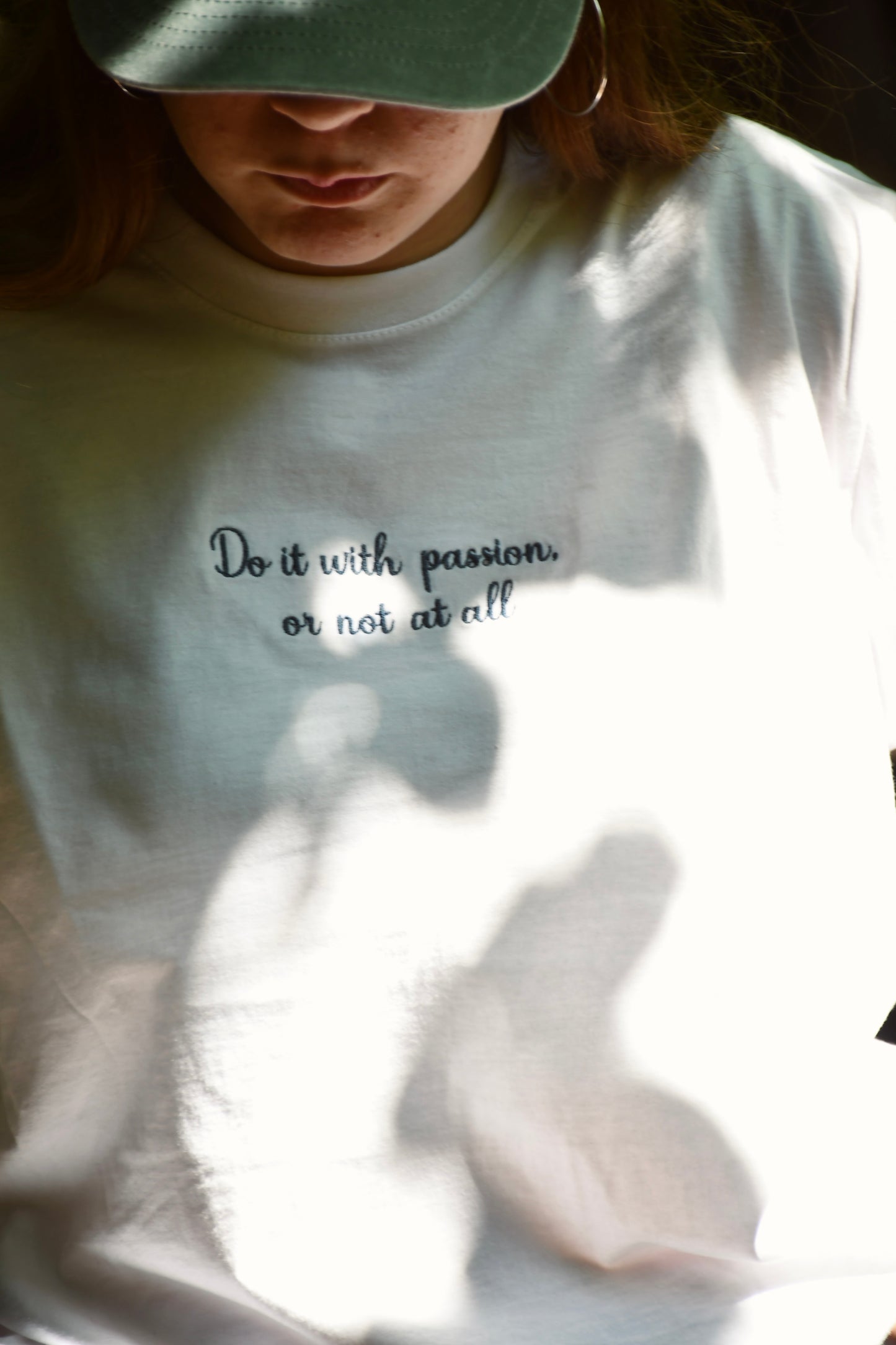 T-shirt met tekst