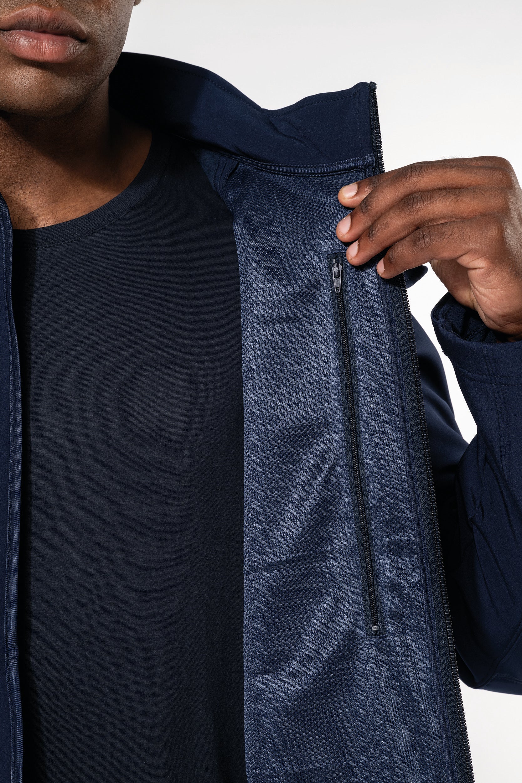 Softshell afneembare kap | Kariban