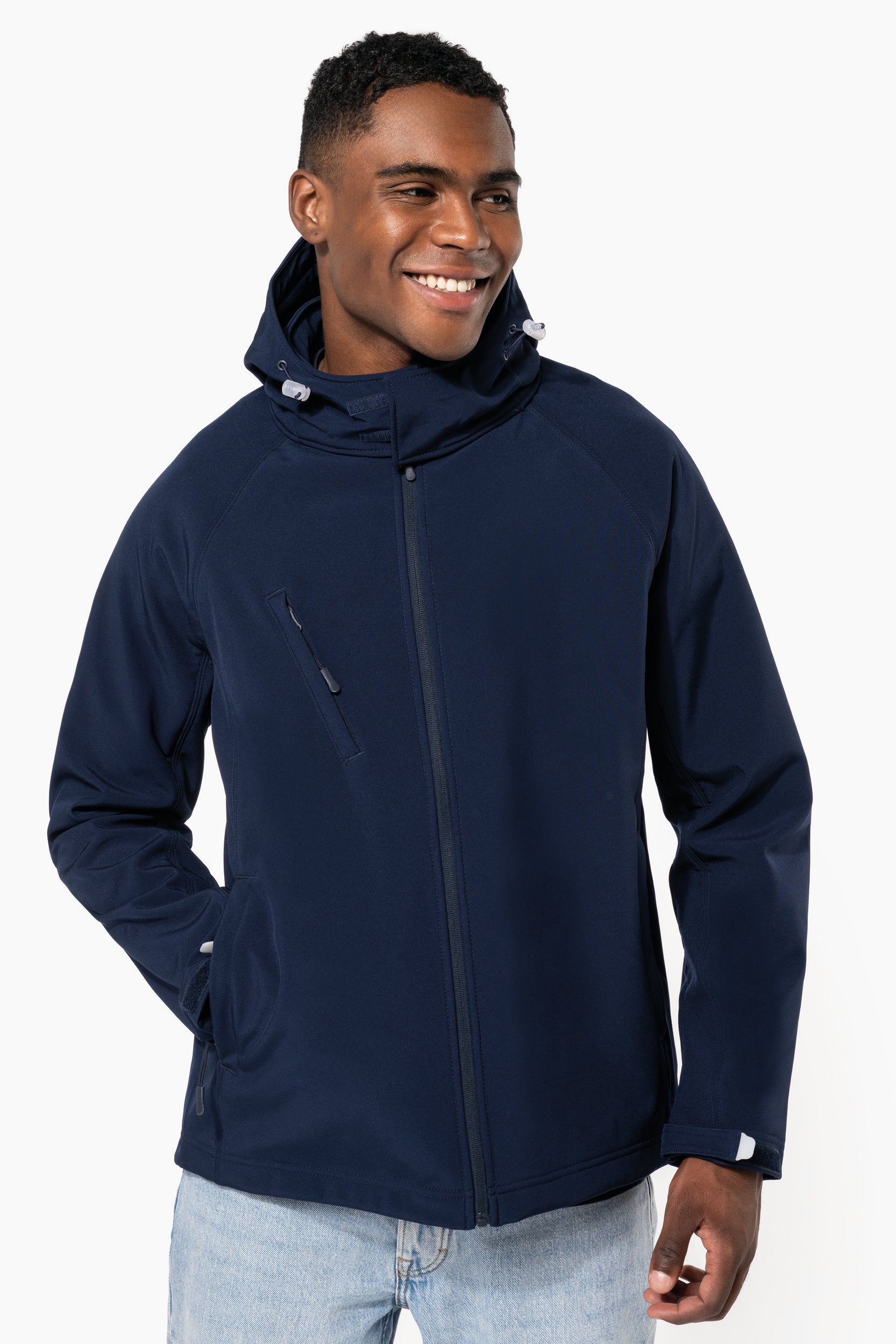 Softshell afneembare kap | Kariban