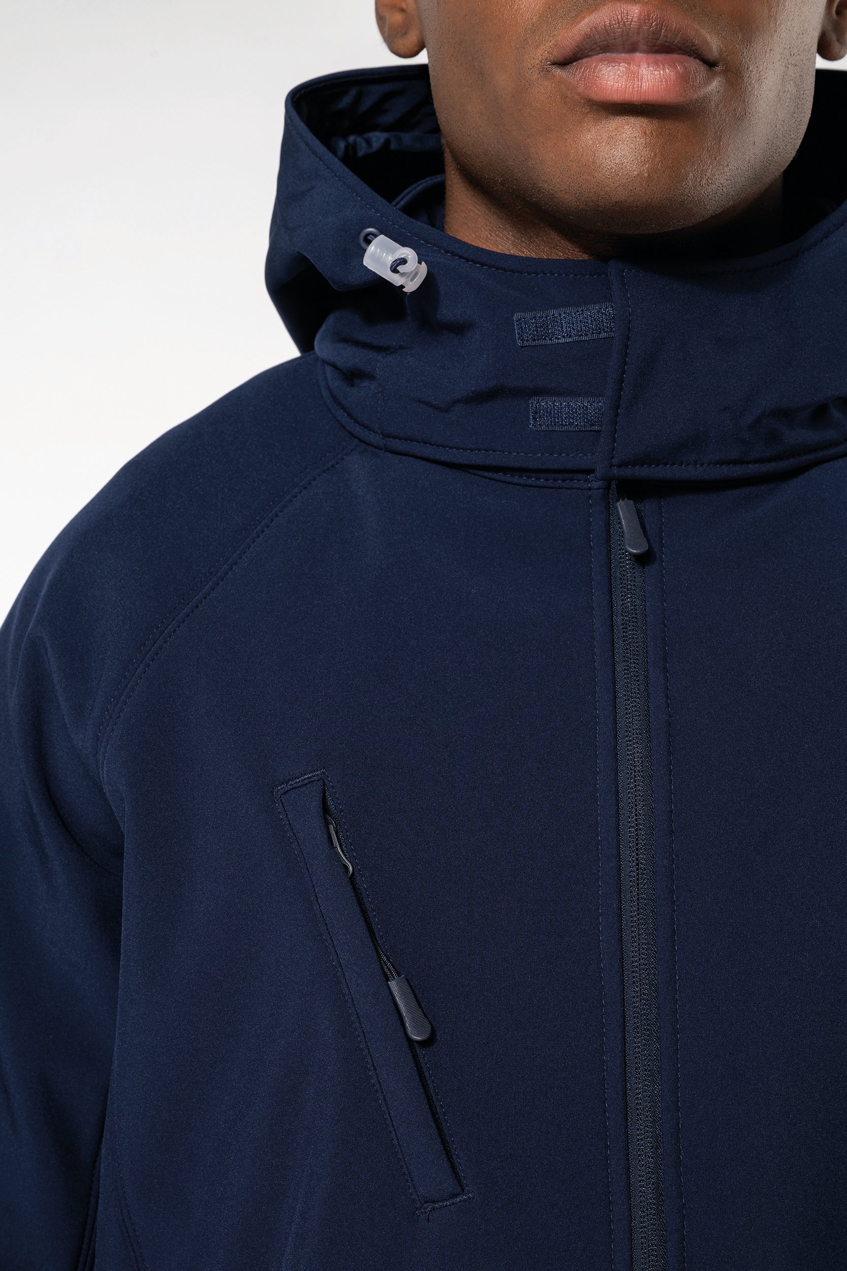 Softshell afneembare kap | Kariban