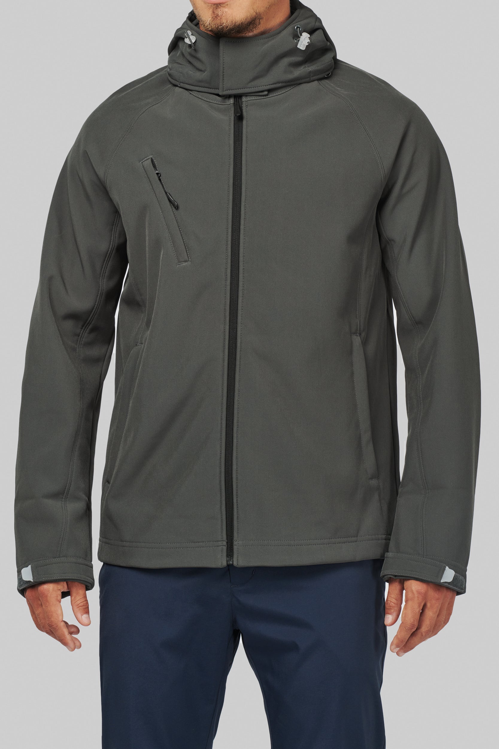 Softshell afneembare kap | Kariban