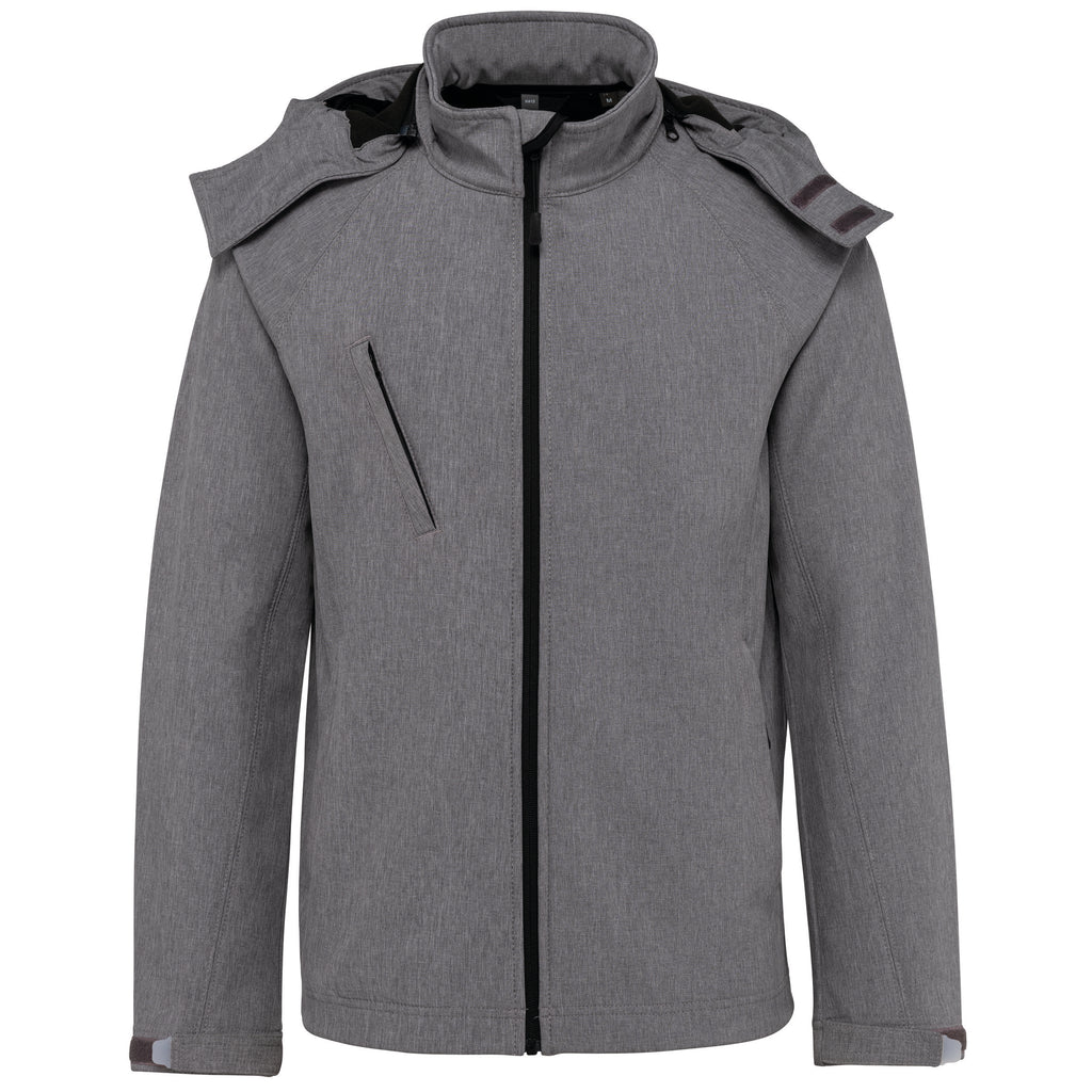 Softshell afneembare kap | Kariban