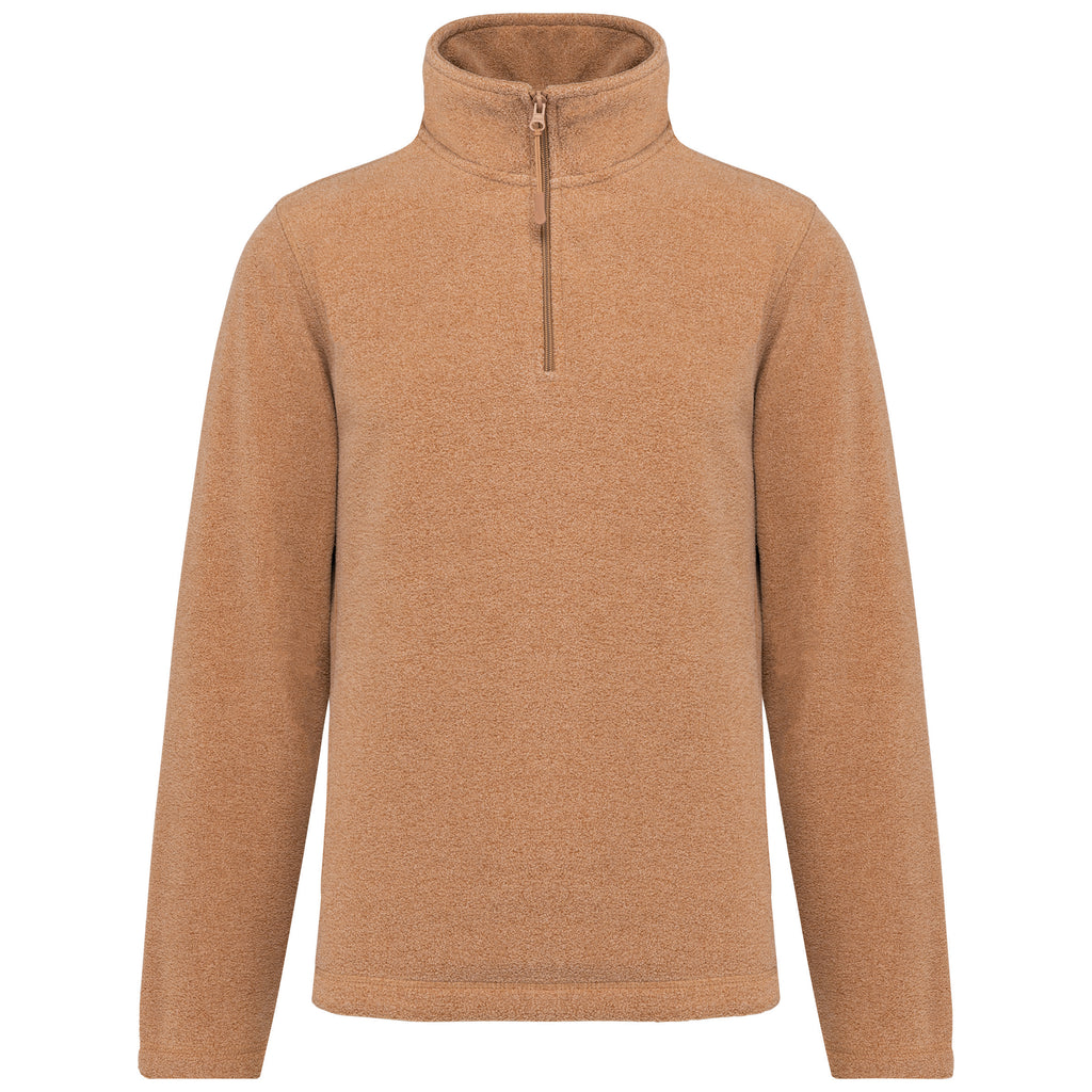Fleece trui half zipper | Kariban