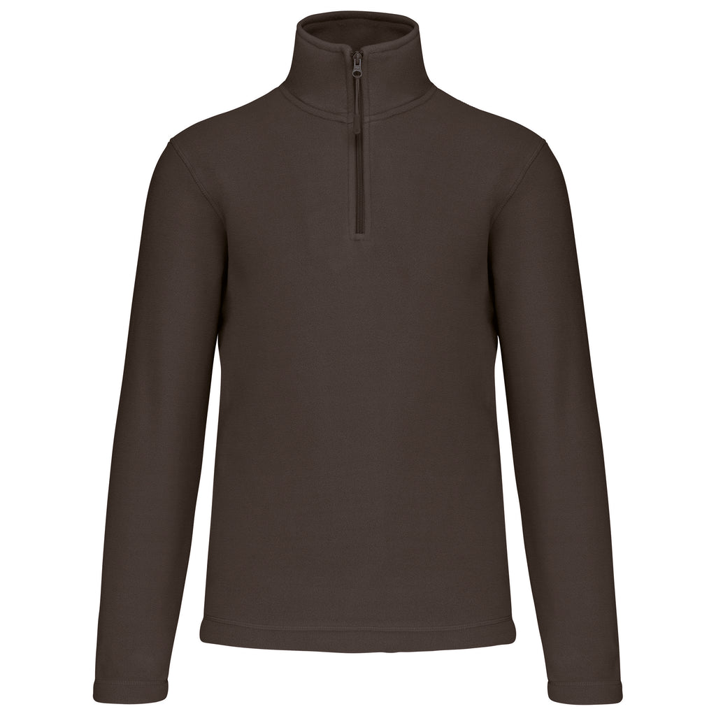Fleece trui half zipper | Kariban