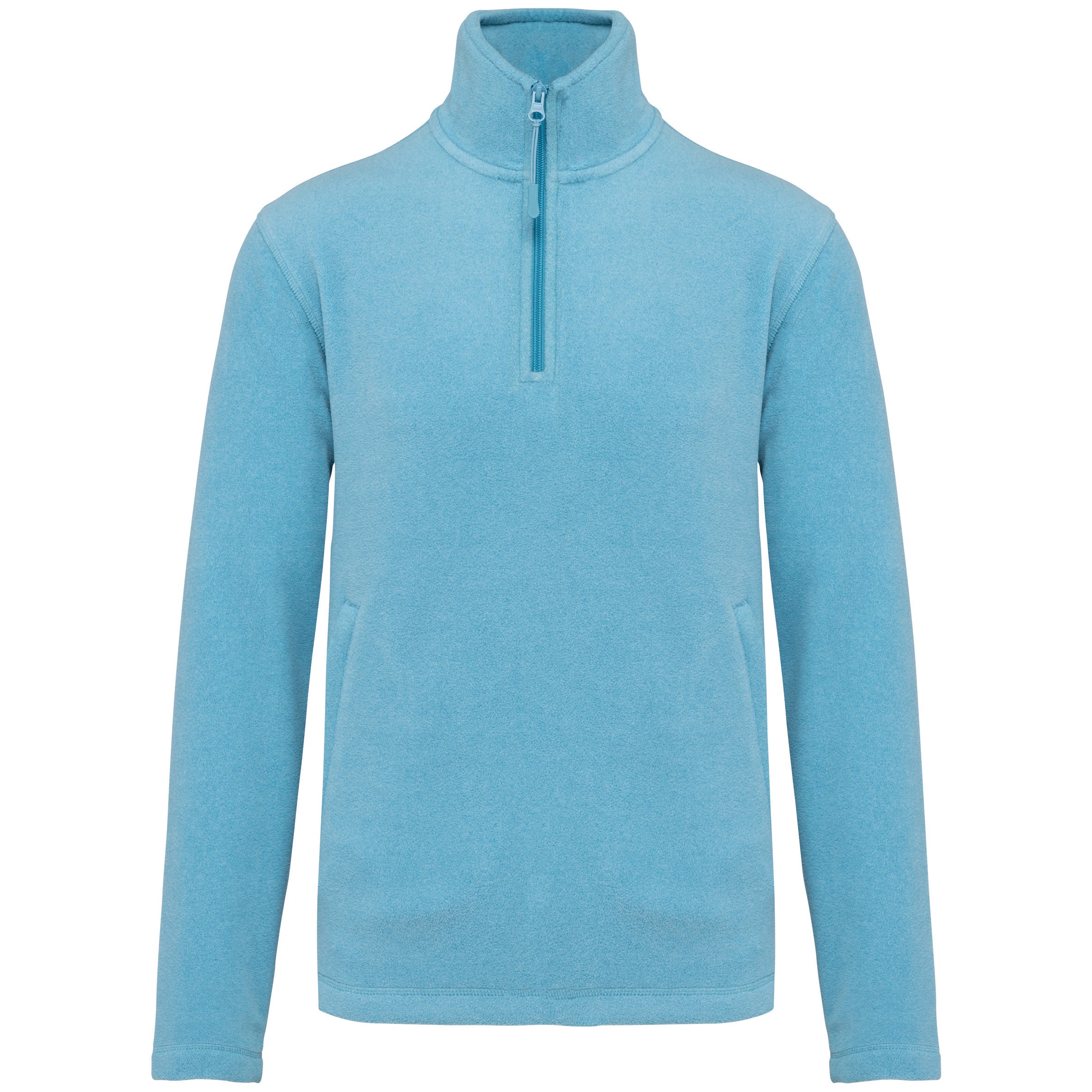 Fleece trui half zipper | Kariban