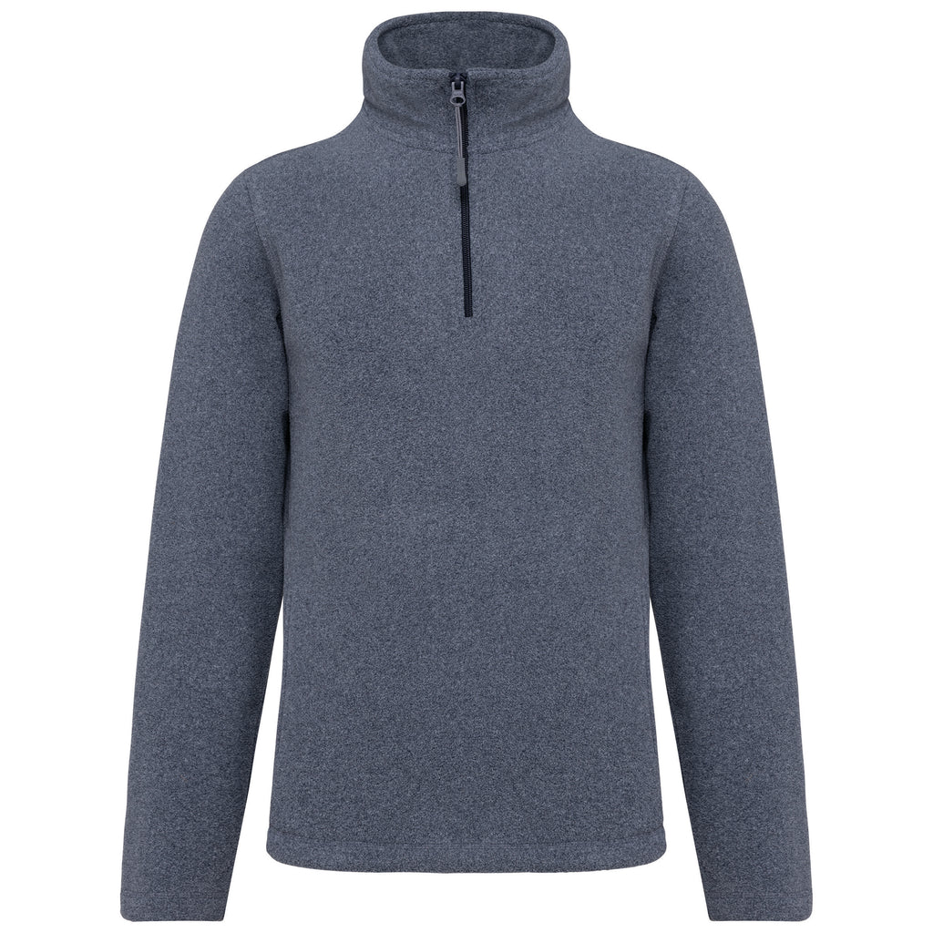 Fleece trui half zipper | Kariban