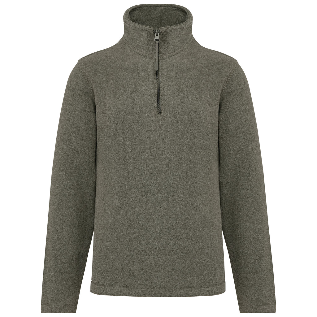 Fleece trui half zipper | Kariban