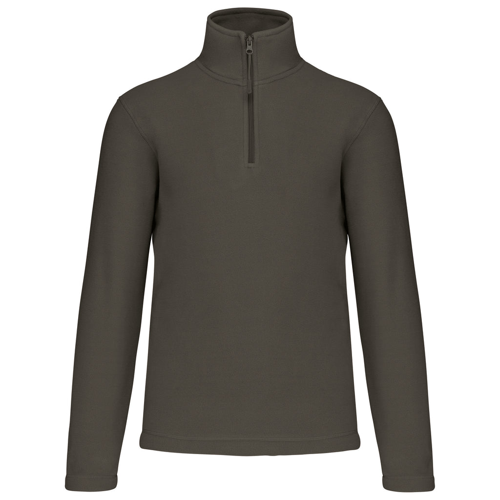 Fleece trui half zipper | Kariban