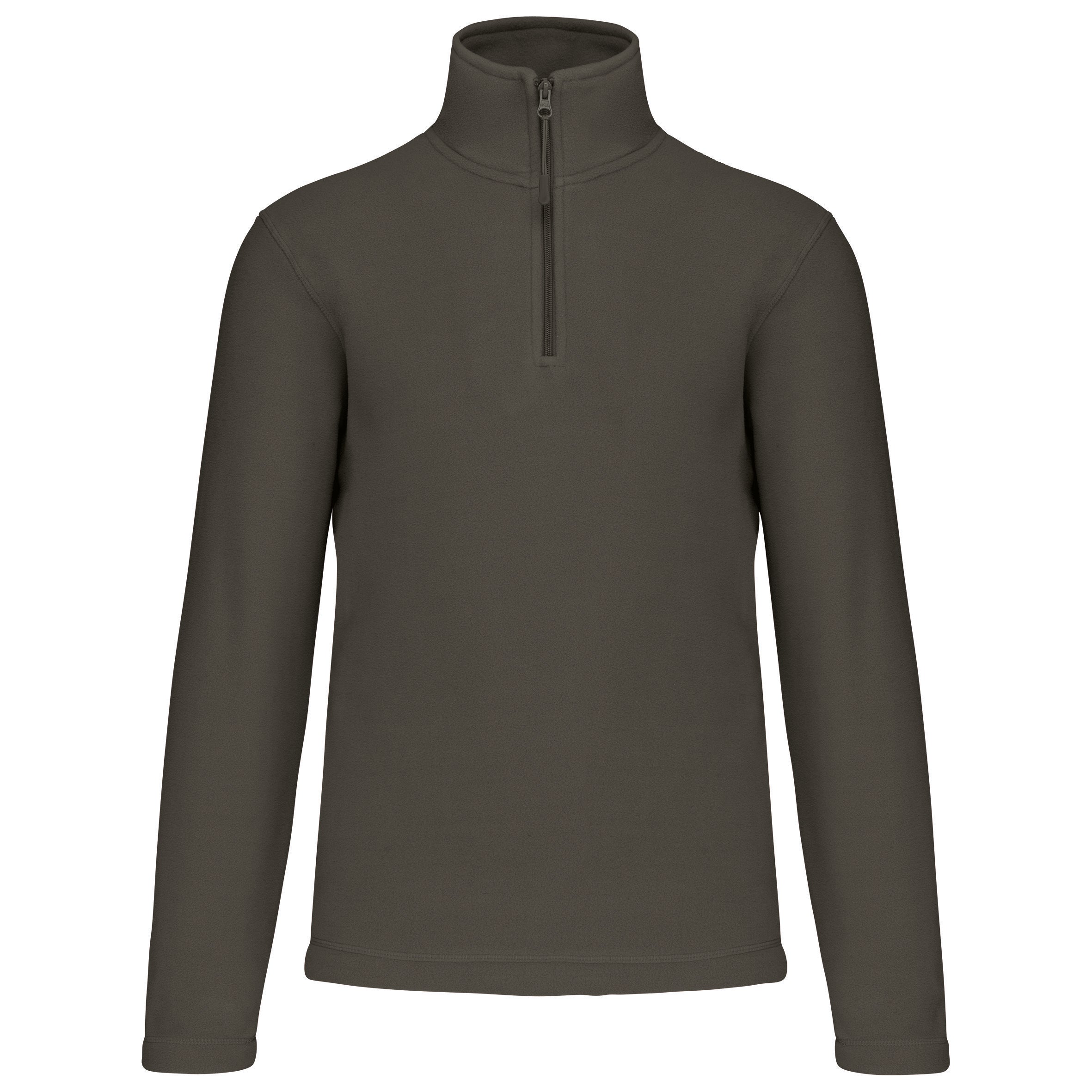 Fleece trui half zipper | Kariban