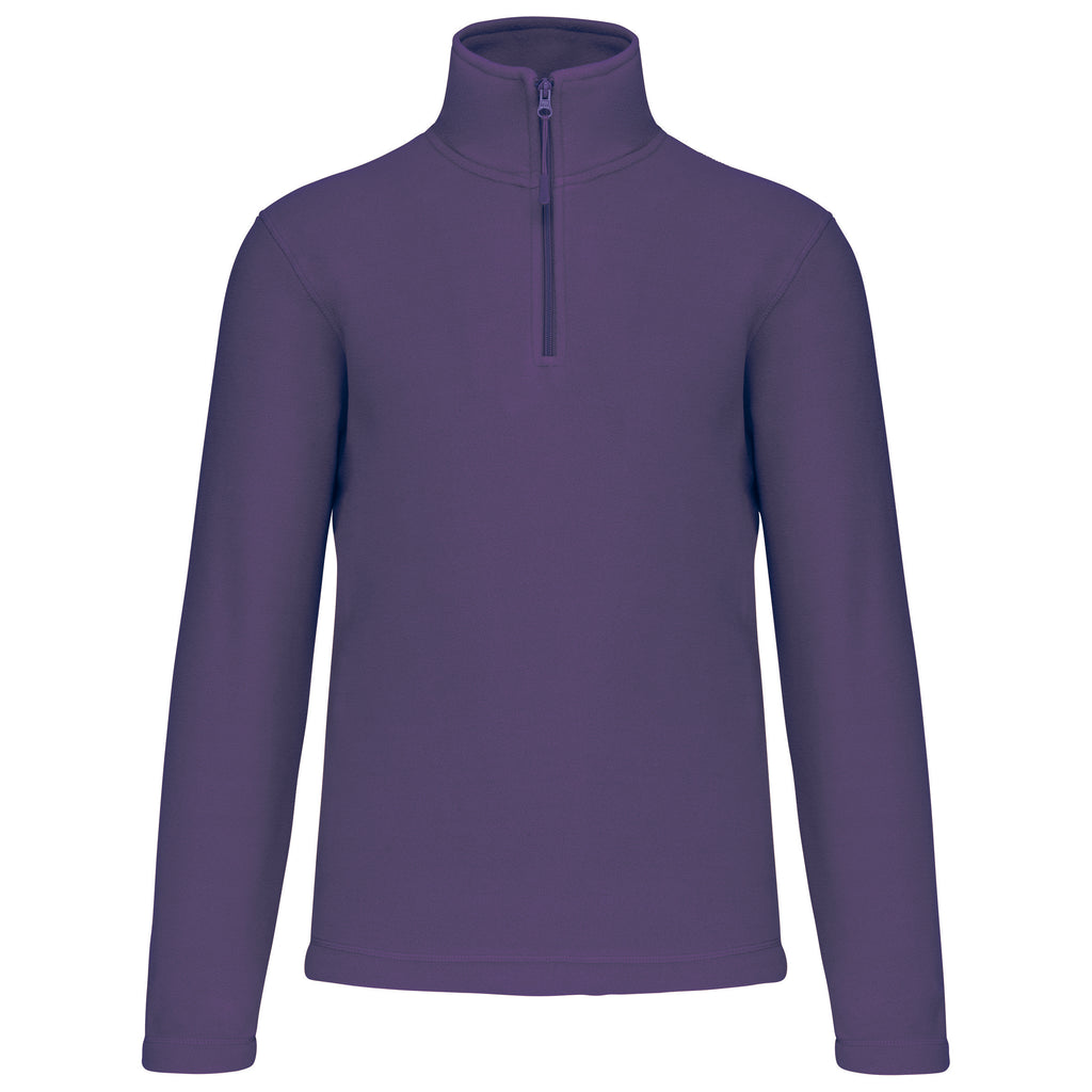 Fleece trui half zipper | Kariban