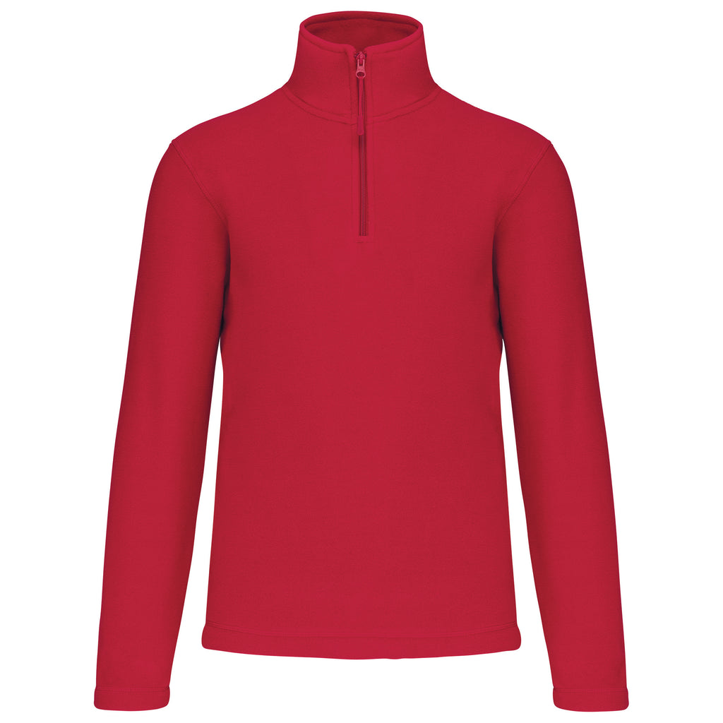 Fleece trui half zipper | Kariban