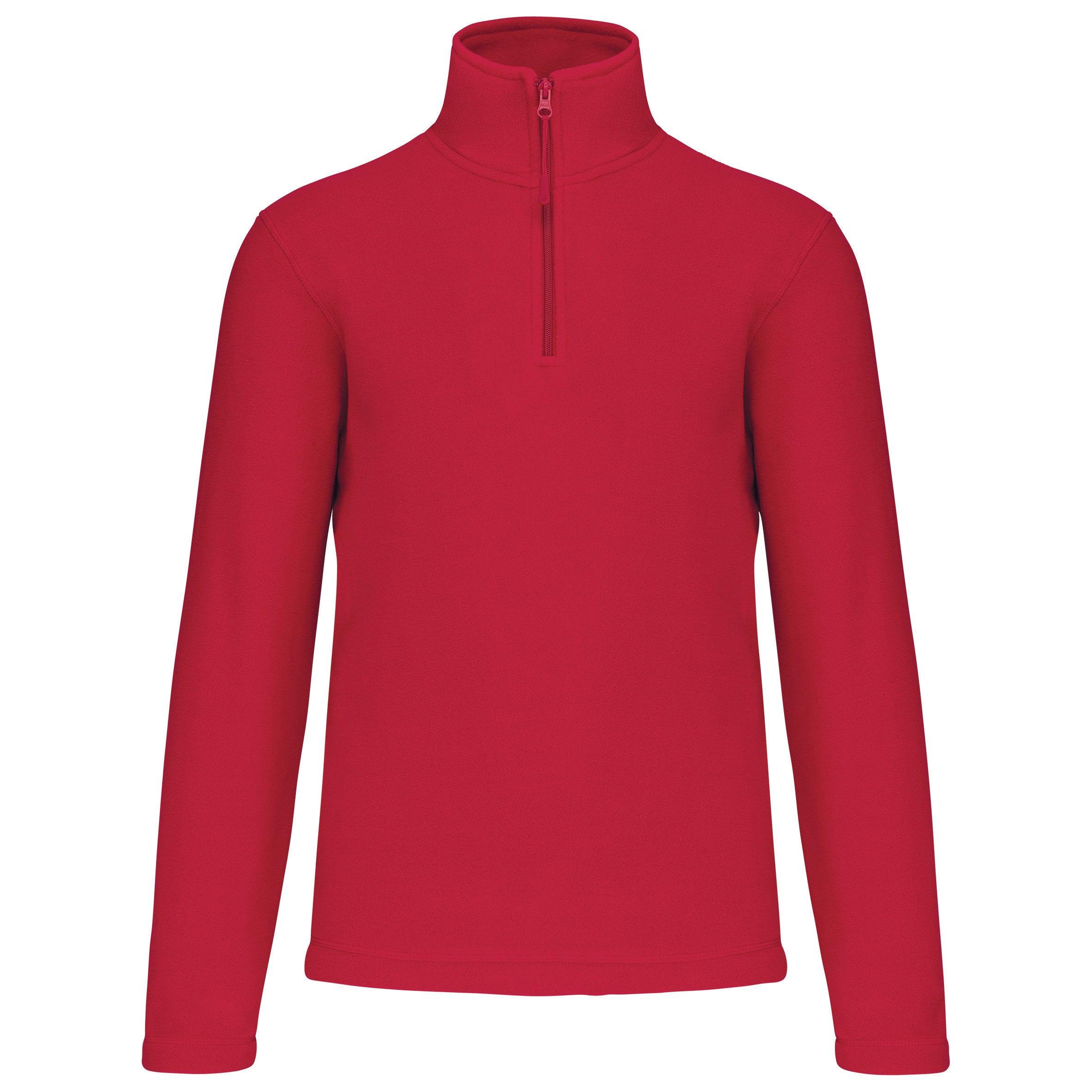 Fleece trui half zipper | Kariban