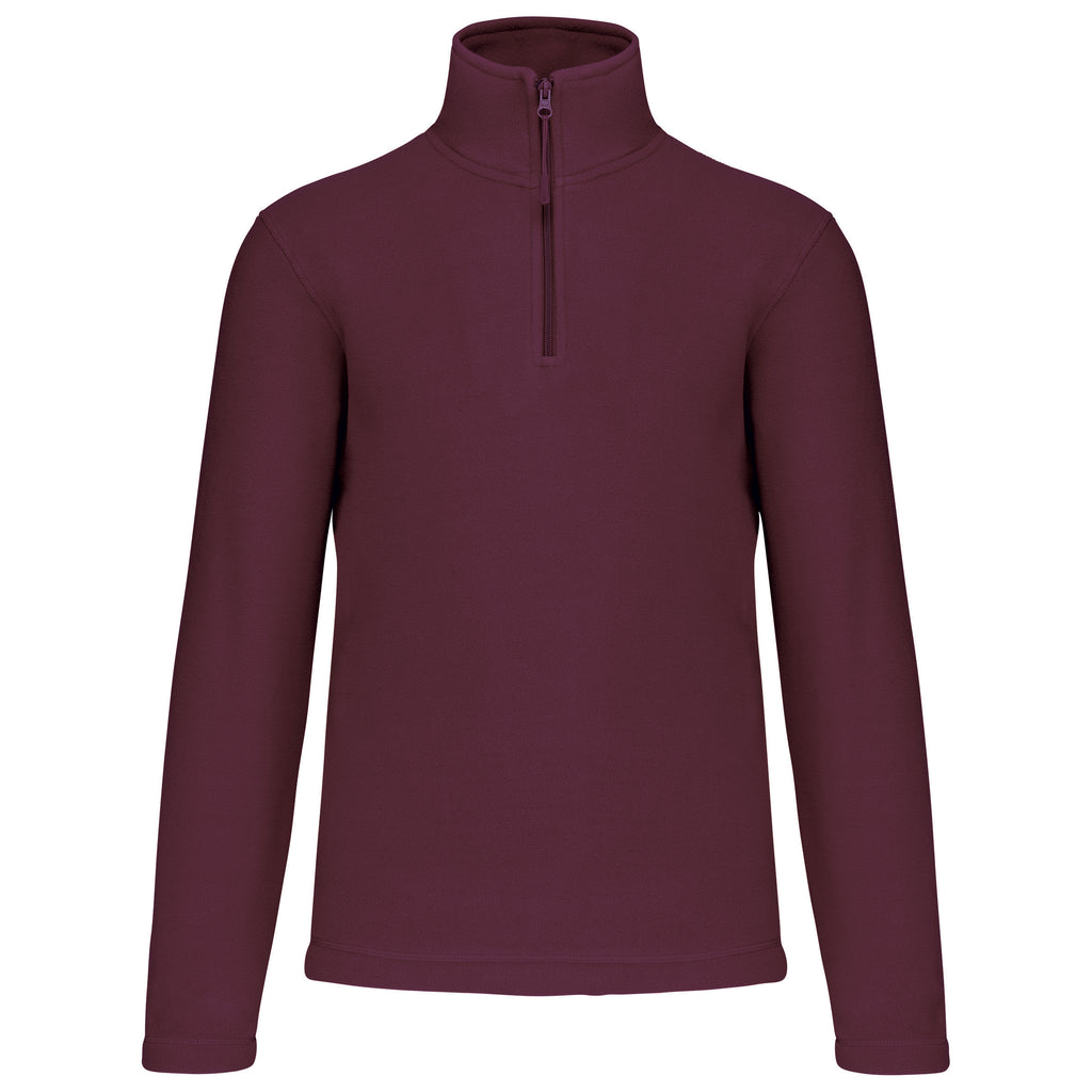 Fleece trui half zipper | Kariban