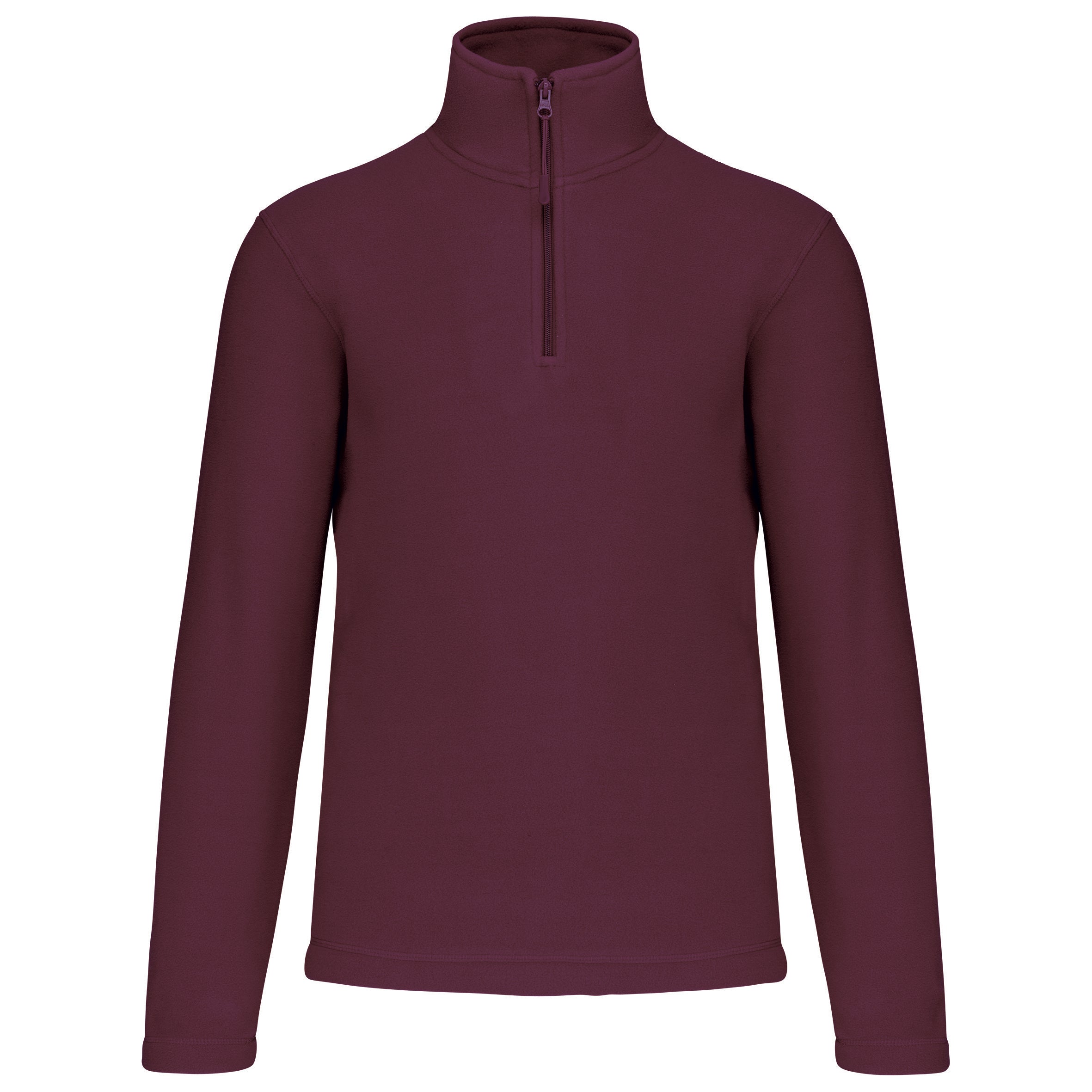 Fleece trui half zipper | Kariban