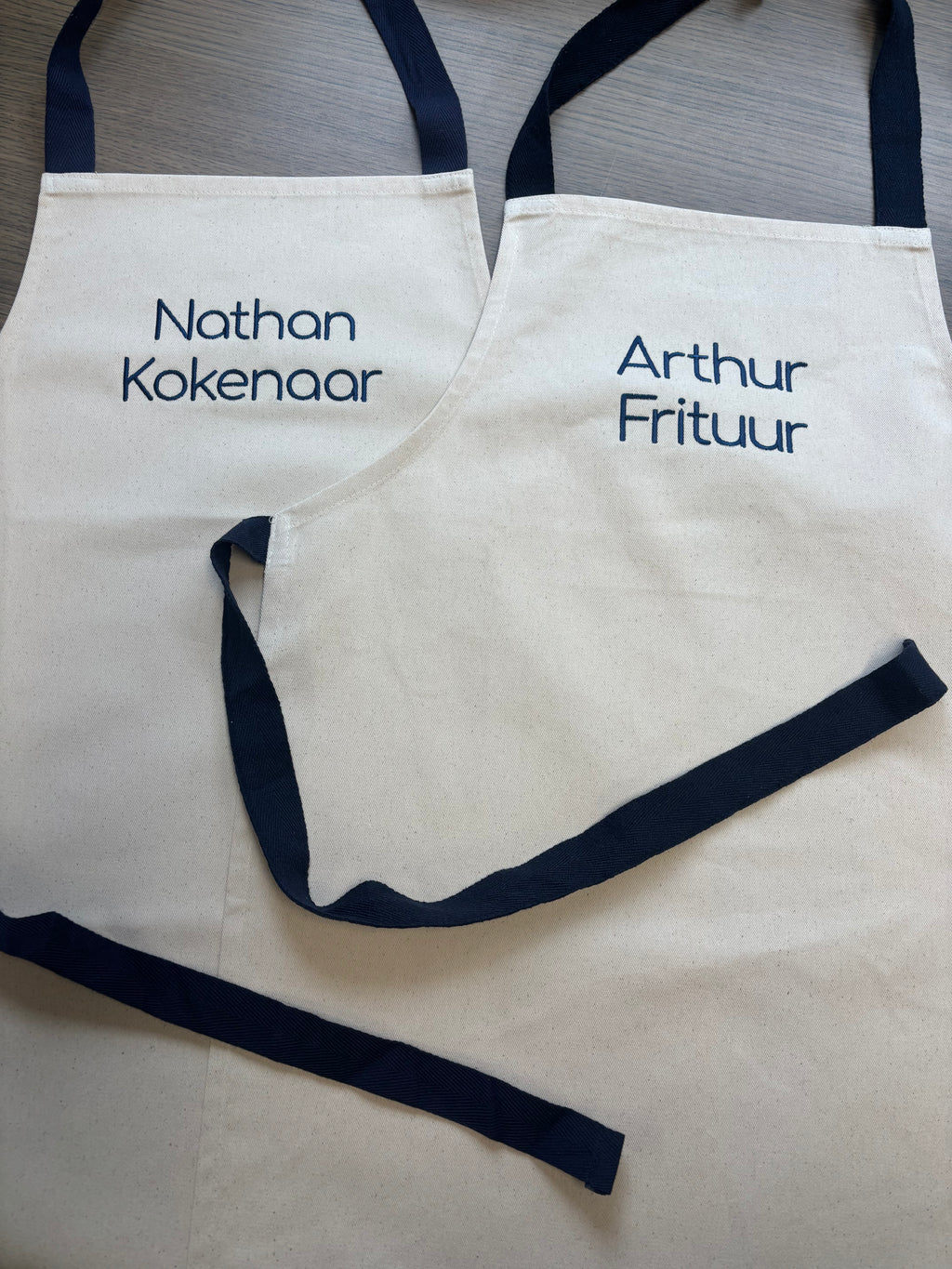 Keukenschort kind | geborduurd met naam