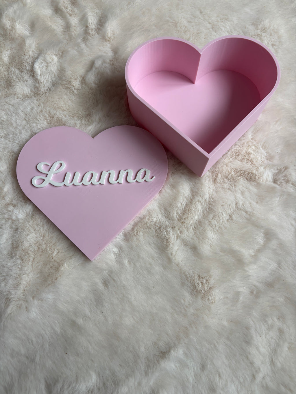 Opbergdoosje met naam | Hart