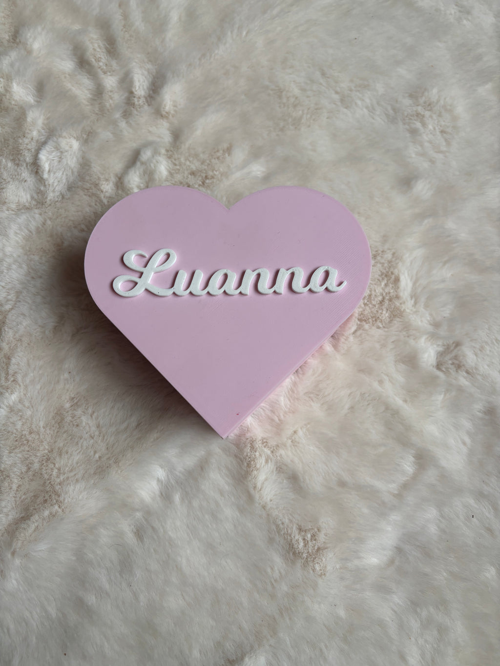 Opbergdoosje met naam | Hart