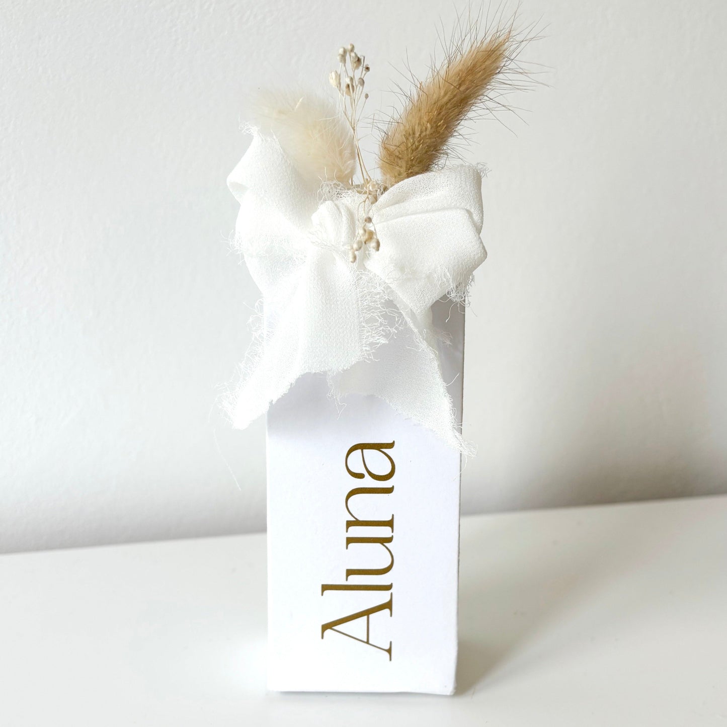 Vinyl naamsticker klein (max. 6cm)