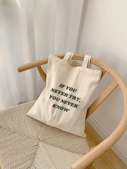 Tote bag met naam of tekst