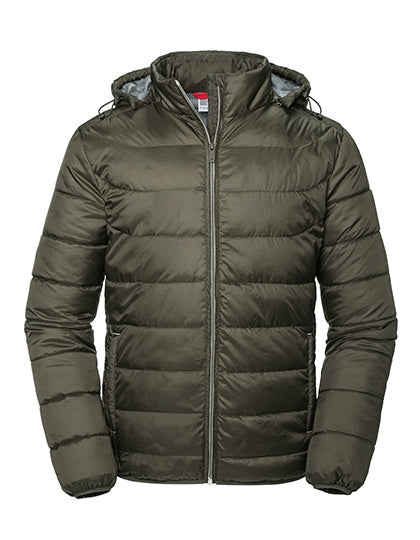 Nano jacket met kap Mannen | Rusell
